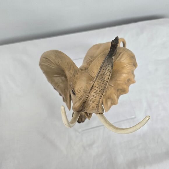 Large Bull Elephant Figurine Signed by Guido Cacciapuoti 10" x 11" x 8" Italy - Picture 6 of 13